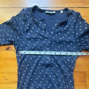 DOEN pointelle henley